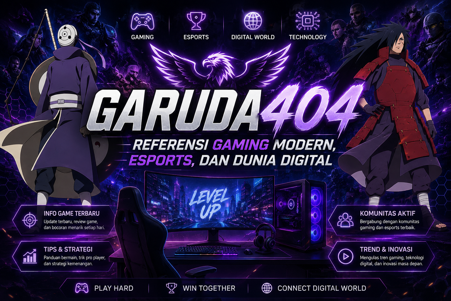 banner GARUDA404 - REFERENSI GAMING MODERN, ESPORT, DAN DUNIA DIGITAL